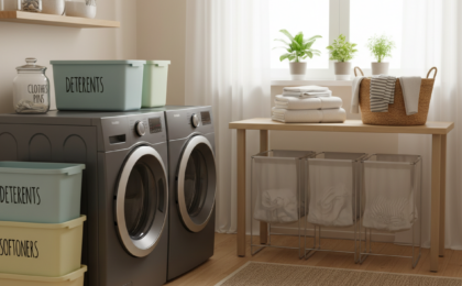 laundry room labeling ideas